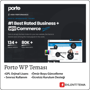 Porto v7.0.7 - En İyi Çok Amaçlı Woocommerce & Wordpress Tema