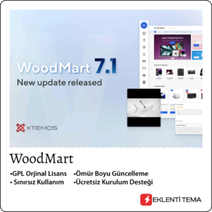 WoodMart Teması v7.5.1 - Çok Amaçlı WooCommerce Teması