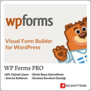 WPForms Pro v1.8.7.2 - Profesyonel Form Eklentisi