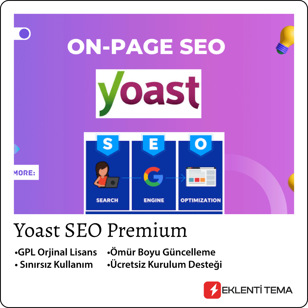 Yoast SEO Premium v22.5 - WP SEO Eklentisi