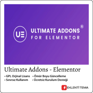 Ultimate Addons v1.36.26 - Elementor Eklentisi
