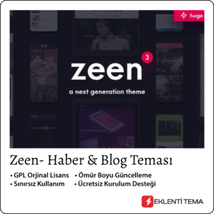 Zeen v4.5.0 - Haber & Blog WP Teması